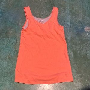 Orange kid tank top